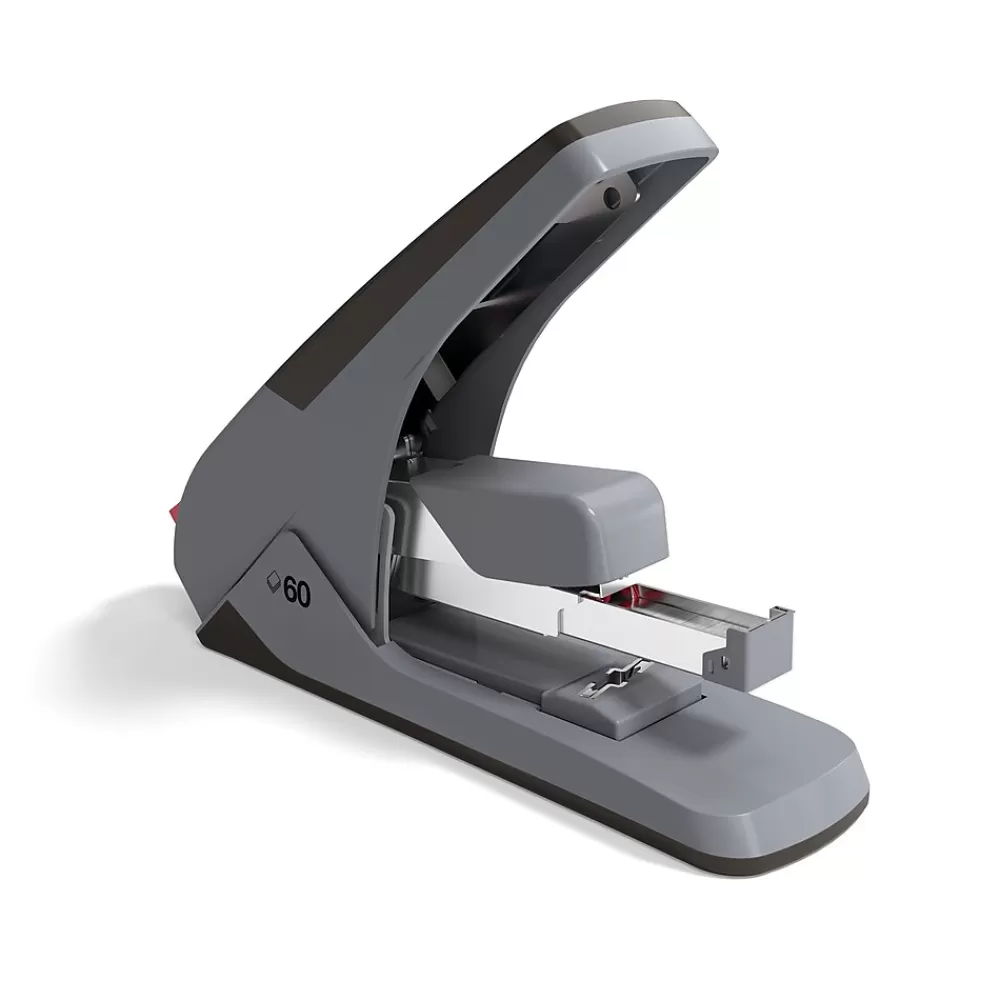 TRU RED Staplers<™ One-Touch Desktop Stapler, 60-Sheet Capacity, Black (TR58490)