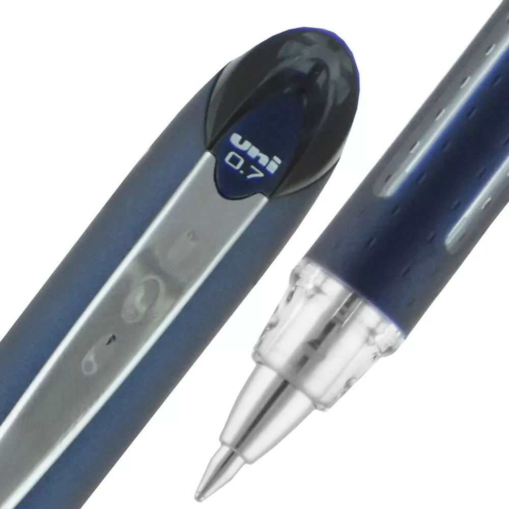 uni-ball Pens<uni Jetstream Ballpoint Pen, Fine Point, 0.7mm, Black Ink, Dozen (40173)