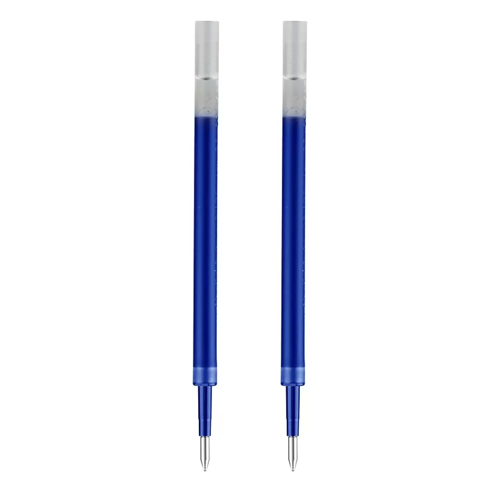 uni-ball Pens<207 Gel-Ink Pen Refills, Medium Tip, Blue Ink, 2/pack (71207PP)
