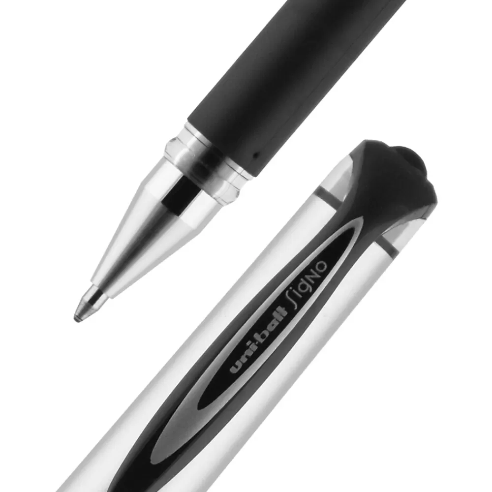 uni-ball Pens<uniball 207 Impact Gel Pens, Bold Point, 1.0mm, Black Ink (65800)