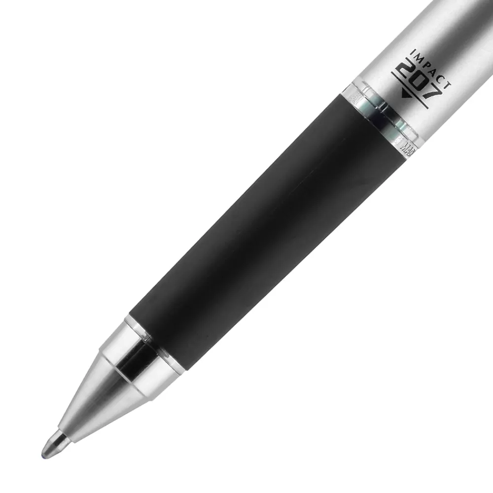 uni-ball Pens<uniball 207 Impact Retractable Gel Pens, Bold Point, 1.0mm, Blue Ink (65871)