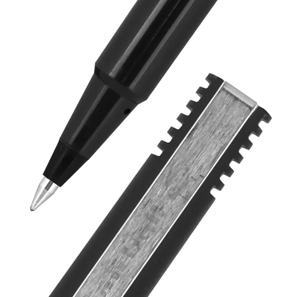 uni-ball Pens<uniball Roller Rollerball Pens, Micro Point, 0.5mm, Black Ink, 36/Pack (1921065)