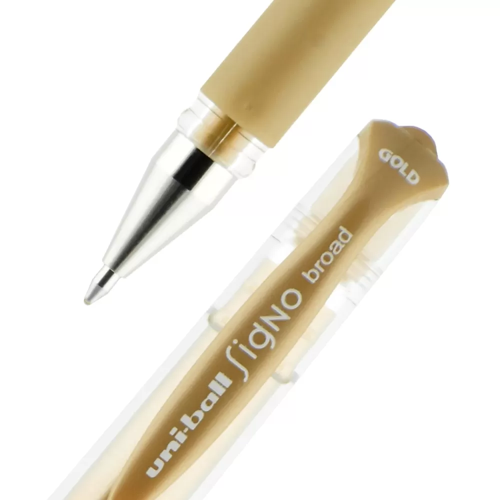 uni-ball Pens<uniball Signo Gel Impact Pens, Bold Point, 1.0mm, Assorted Ink, 3/Pack (1919997)
