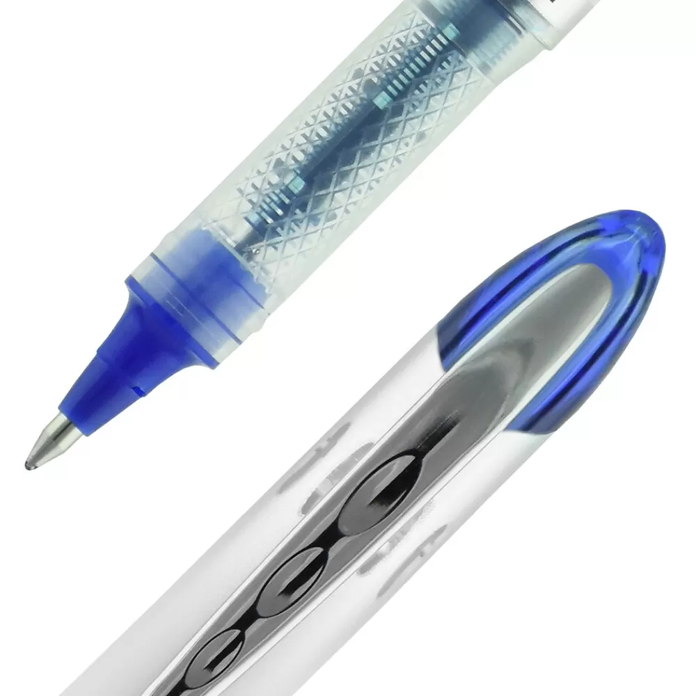 uni-ball Pens<uniball Vision Elite Rollerball Pens, Bold Point, 0.8mm, Blue Ink (69024)