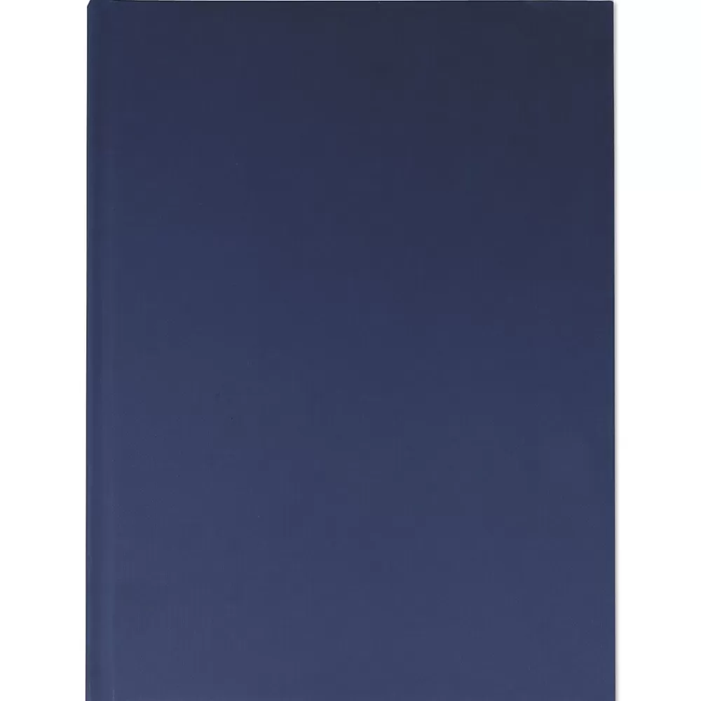 Universal Subject Notebooks<Casebound Hardcover Notebook, Dark Blue Linen, 1-Subjects, 10 1/4 x 7 5/8, Each (66352)