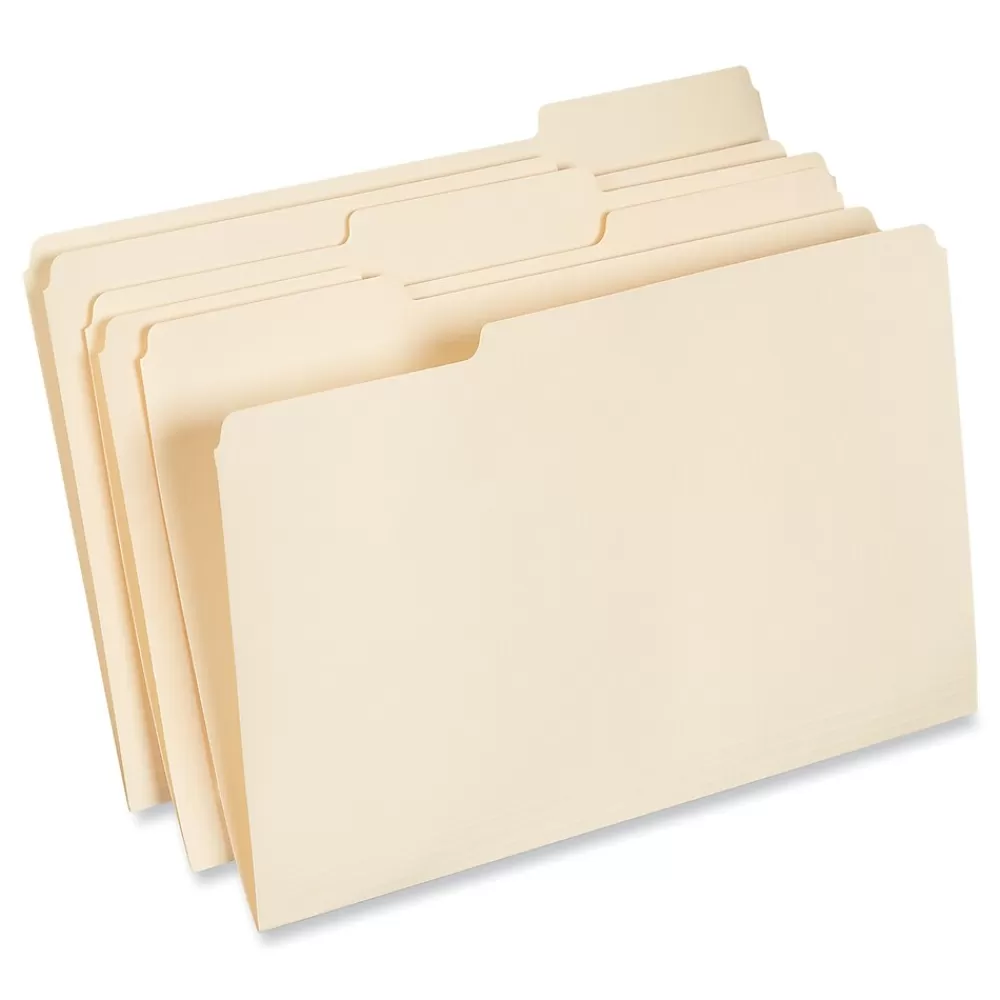 Universal File Folders<File Folder, Legal Size, Manila, 100/Box (UNV15113)