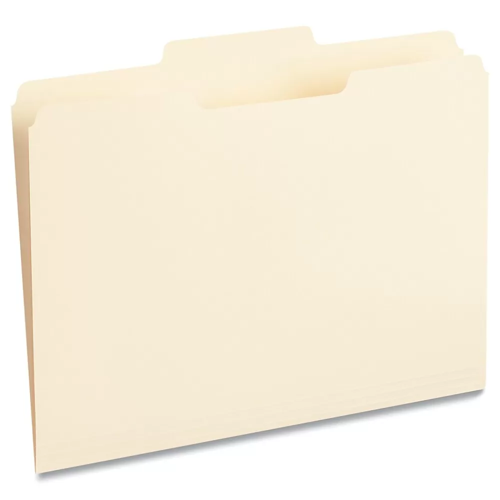 Universal File Folders<File Folder, Letter Size, Manila, 100/Box (UNV12122)