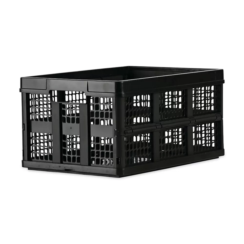 Universal File Storage<Filing/Storage Tote, Black, 10 1/4"H x 20 3/4"W x 13 3/4"D