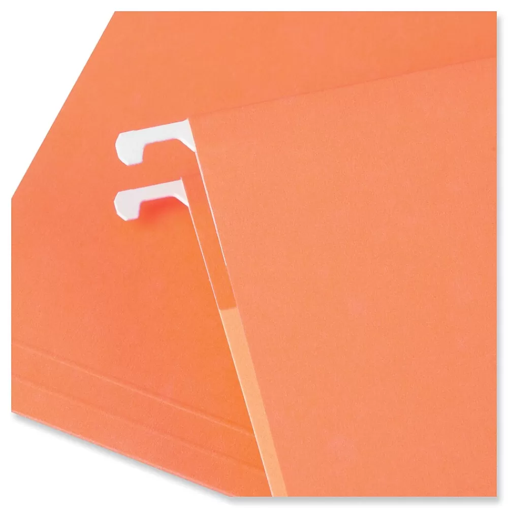 Universal Hanging File Folders<Recycled Hanging File Folders, Letter Size, Assorted Colors, 25/Box (UNV14121)