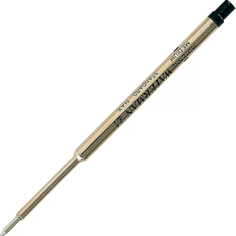 Waterman Pens<Medium Ballpoint Refill For Ballpoint Pens, Black (834254)
