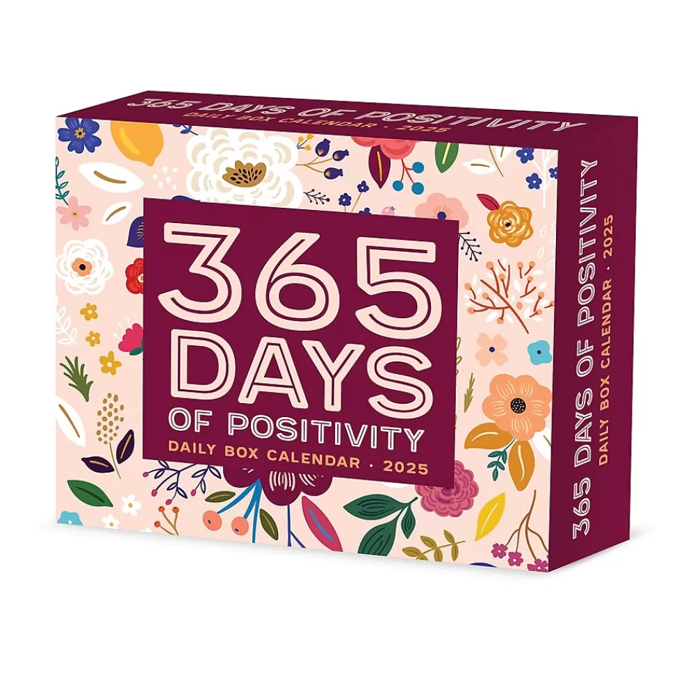 Willow Creek 2025 Calendars<2025 365 Days of Positivity 6" x 5.5" Day-to-Day Calendar (40553)