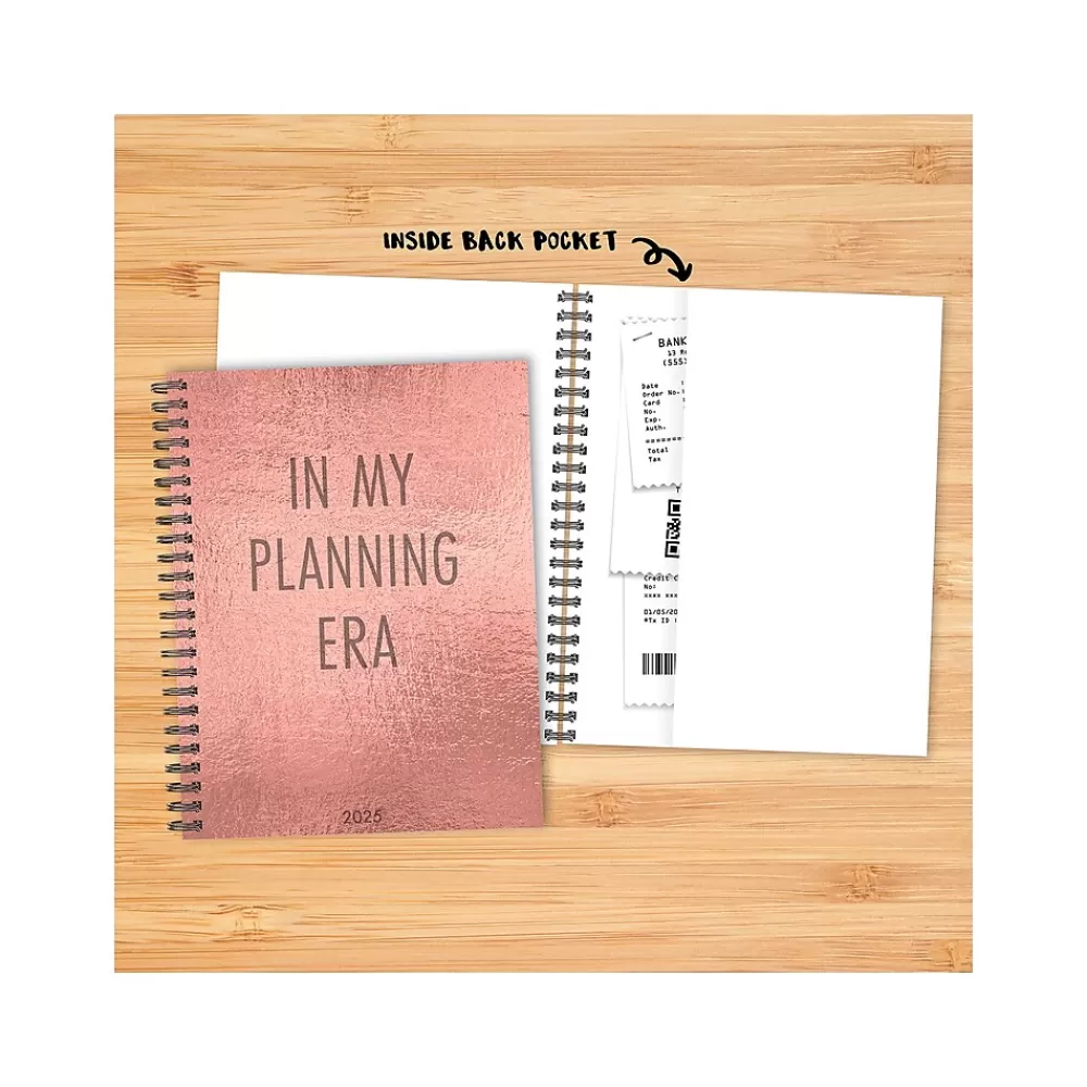 Willow Creek 2025 Planners<2025 8.5" x 11" Weekly & Monthly Planner, Paper Cover, Pink (48696X)