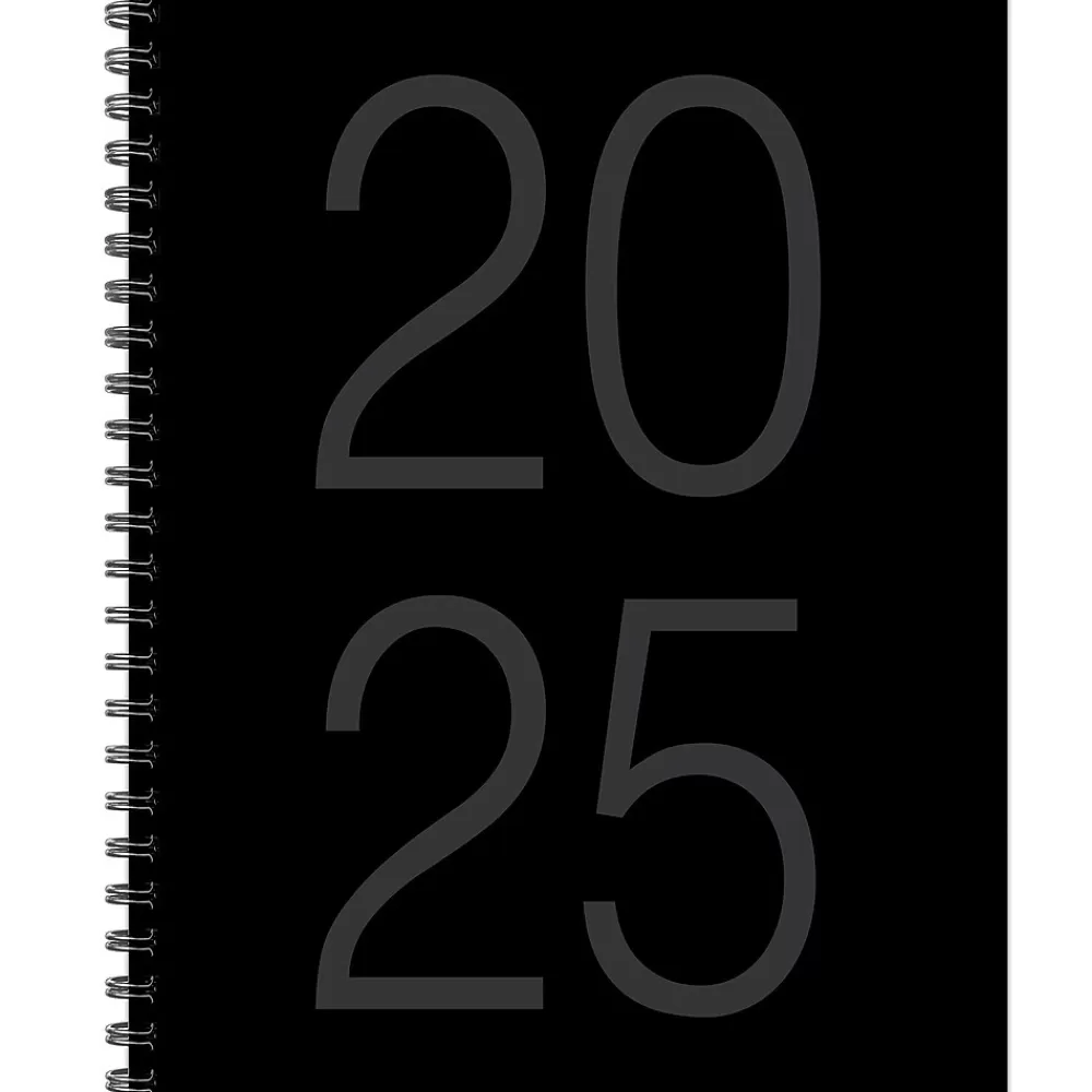 Willow Creek 2025 Planners<2025 Black 8.5" x 11" Weekly & Monthly Planner (48894)