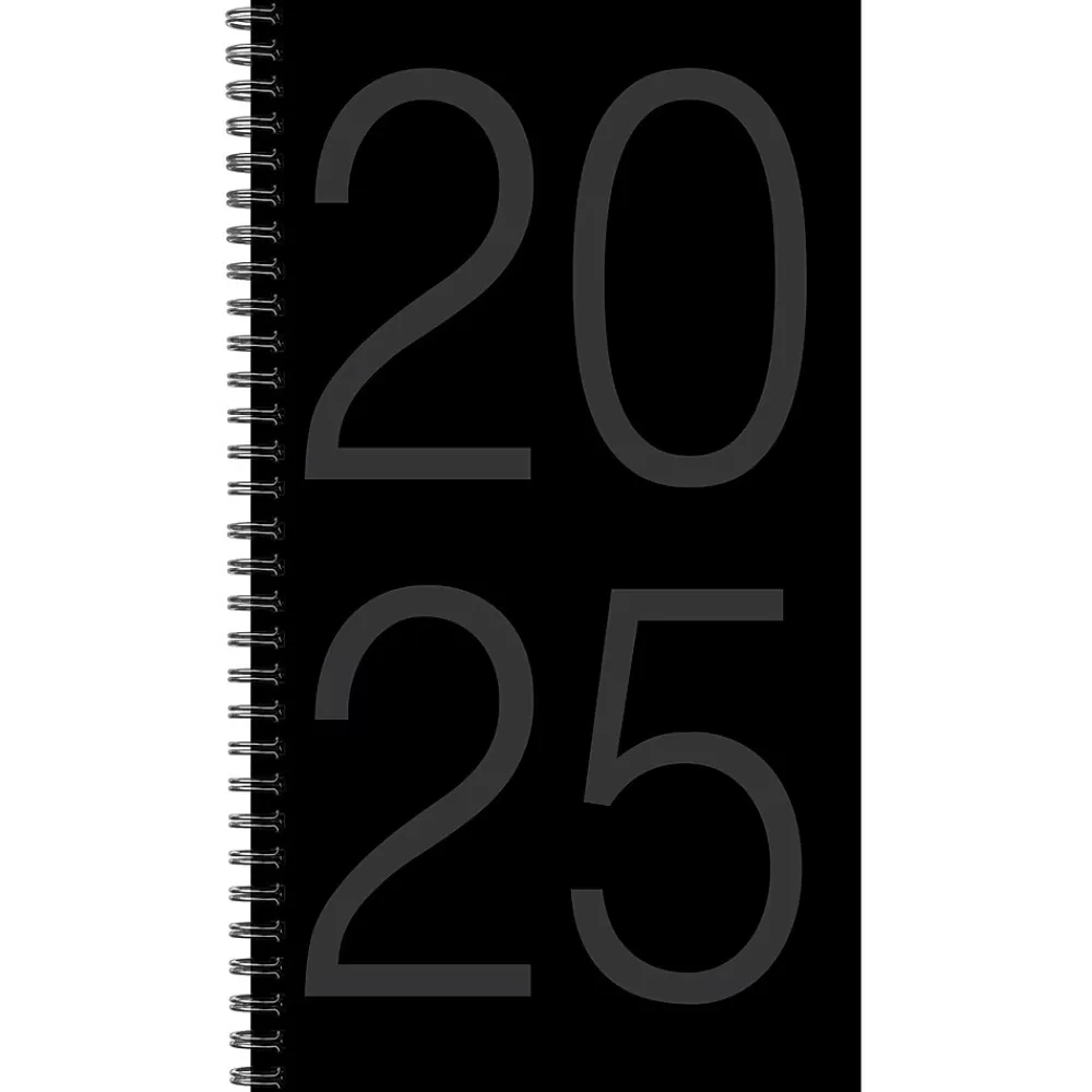 Willow Creek 2025 Planners<2025 Black 3.5" x 6.5" Weekly Planner (48535)