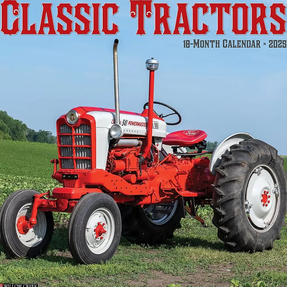 Willow Creek 2025 Calendars<2025 Classic Tractors 12" x 12" Monthly Wall Calendar (42458)