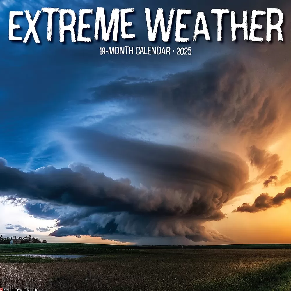 Willow Creek 2025 Calendars<2025 Extreme Weather 12" x 12" Monthly Wall Calendar (42854)