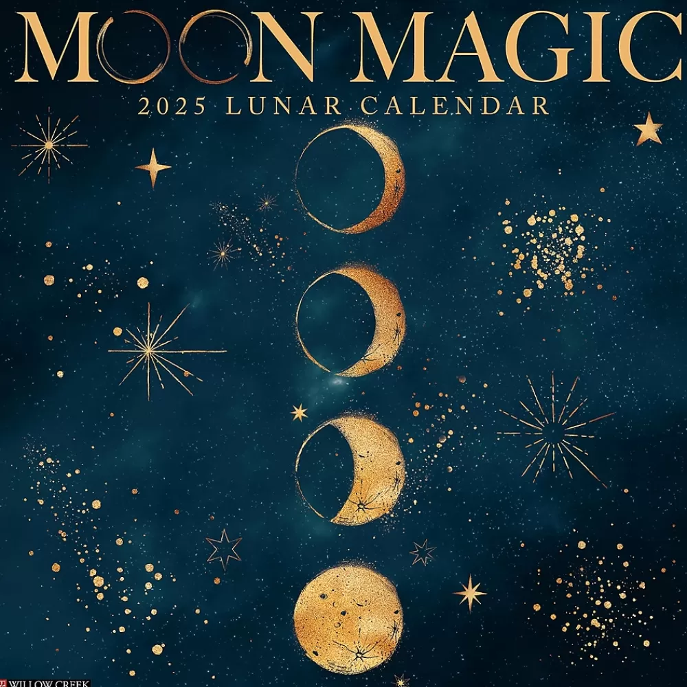 Willow Creek 2025 Calendars<2025 Moon Magic 12" x 12" Monthly Wall Calendar (46630)