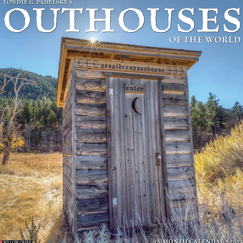 Willow Creek 2025 Calendars<2025 Outhouses 12" x 12" Monthly Wall Calendar (44322)