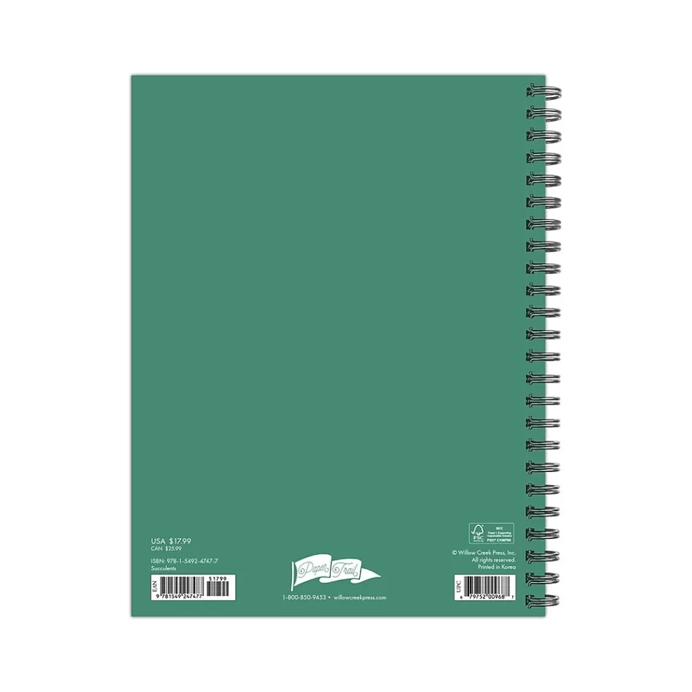 Willow Creek Academic Planners<2024-2025 Succulents 6.5" x 8.5" Academic Weekly & Monthly Planner, Paper Cover, Multicolor (47477)