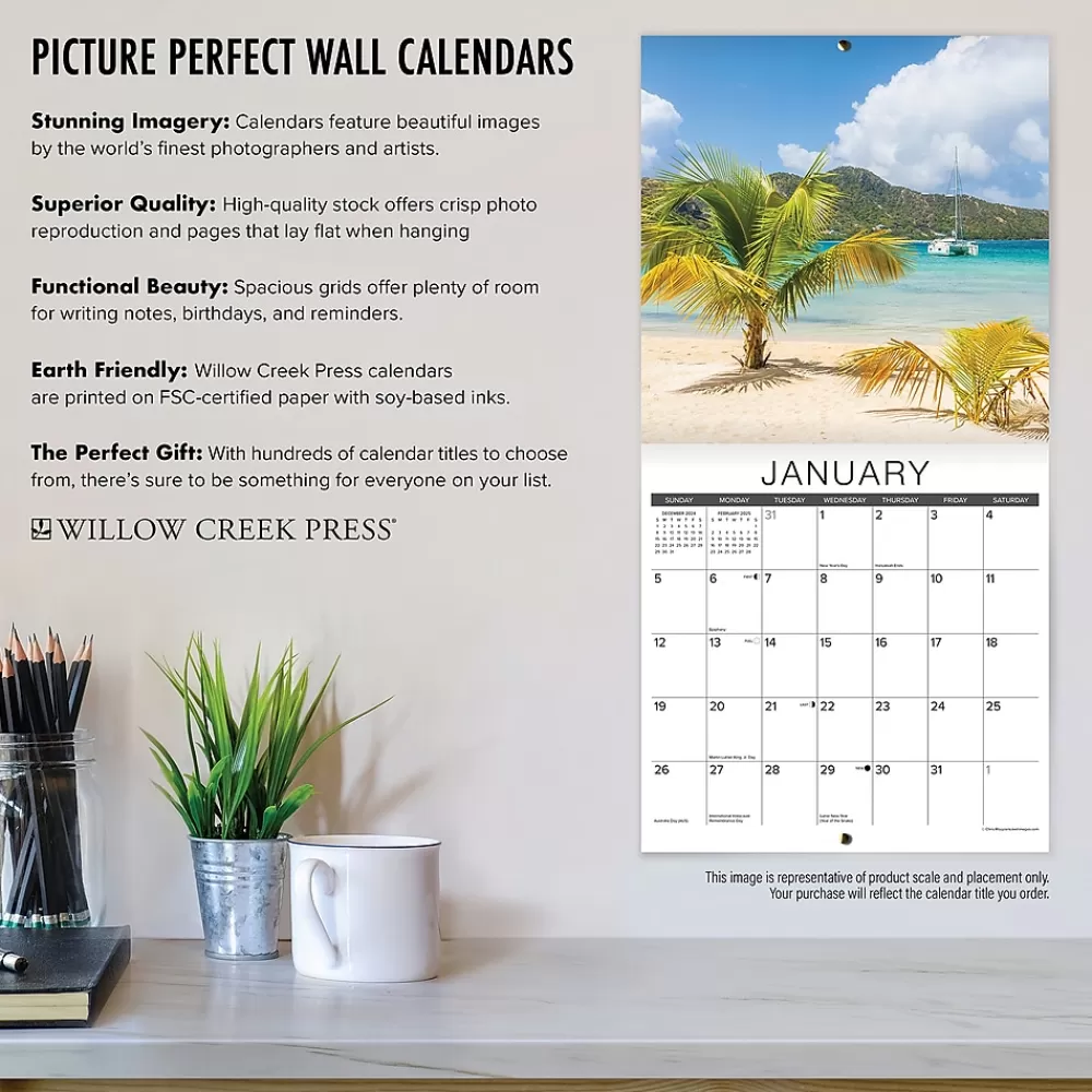 Willow Creek 2025 Calendars<2025 Witchcraft-There's Magic in All of Us 12" x 12" Yearly Wall Calendar (46661)