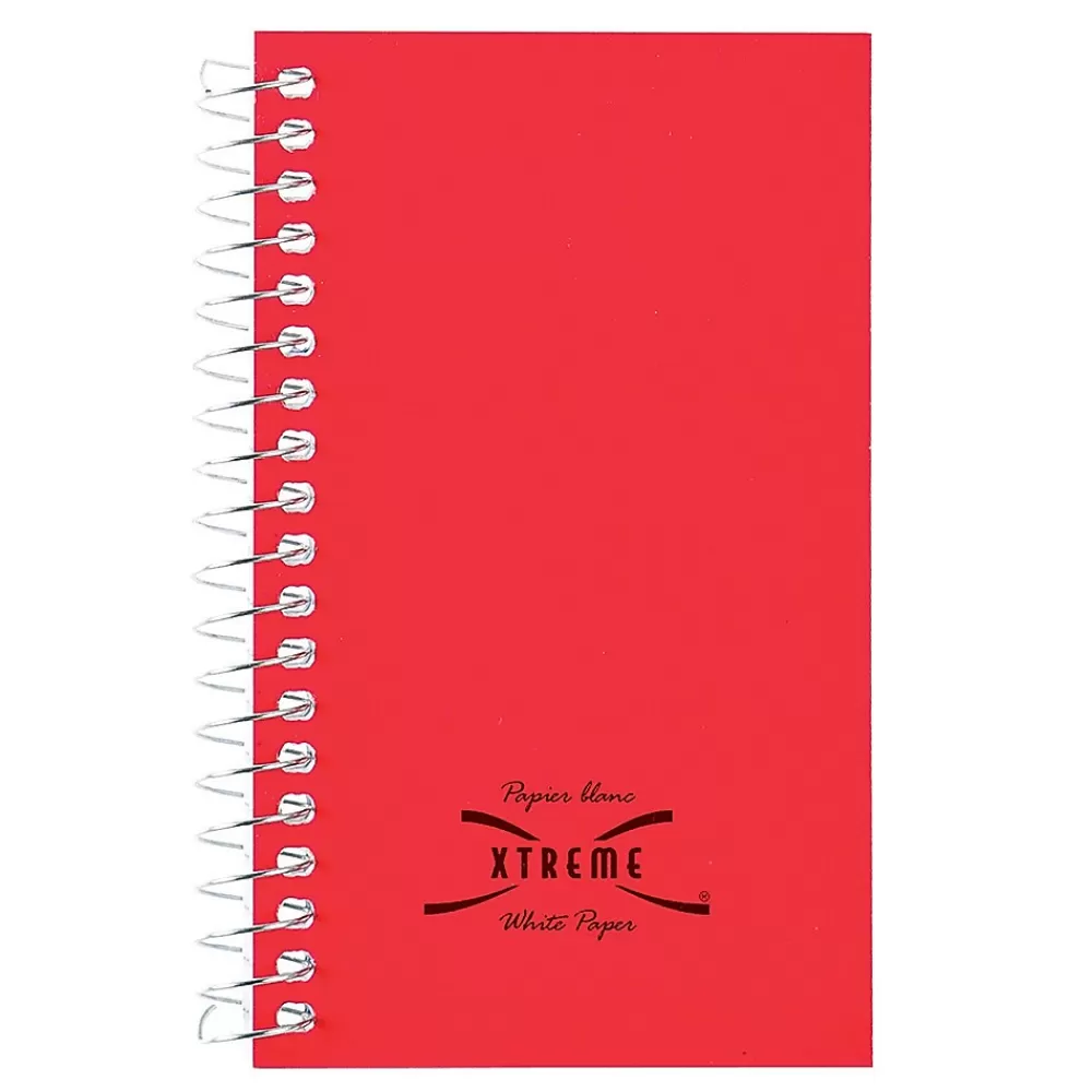 Xtreme Notepads<Memo Pad, 3" x 5", Narrow Ruled, Assorted Colors, 60 Sheets/Pad, 1 Pad/Pack (31220)