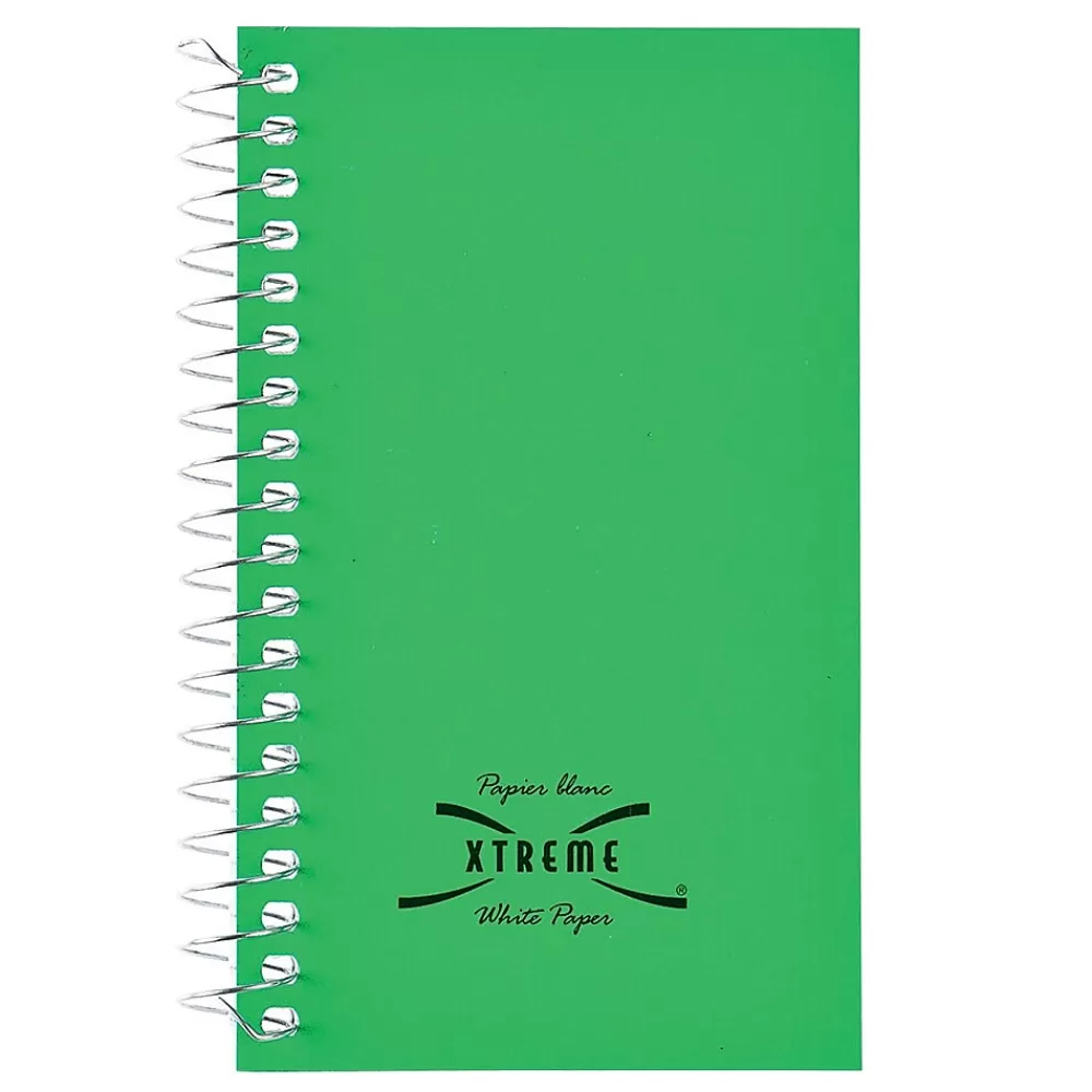 Xtreme Notepads<Memo Pad, 3" x 5", Narrow Ruled, Assorted Colors, 60 Sheets/Pad, 1 Pad/Pack (31220)