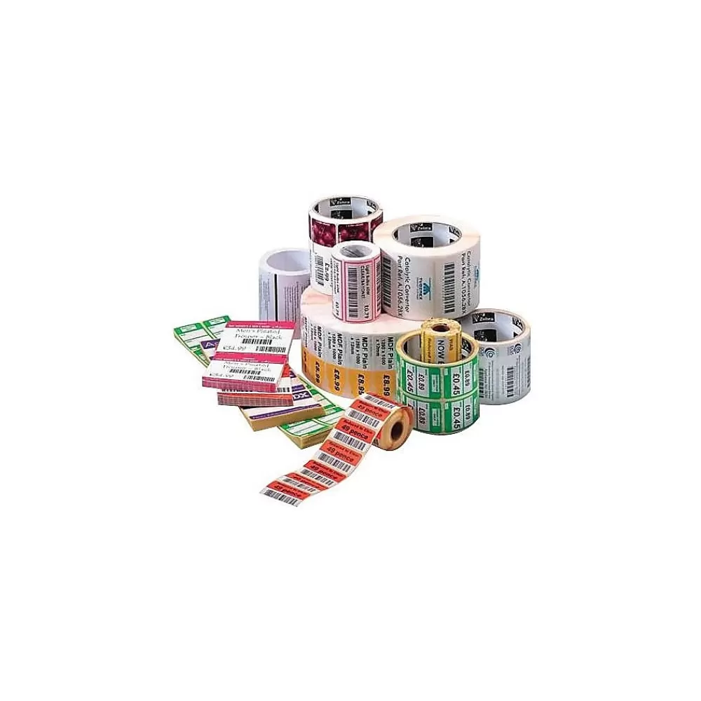 Zebra Technologies Labels<Z-Select 4000T Thermal Transfer Labels, 3"L x 4"W, White, 930 Labels/Roll, 12 Rolls/Pack (800274-305)